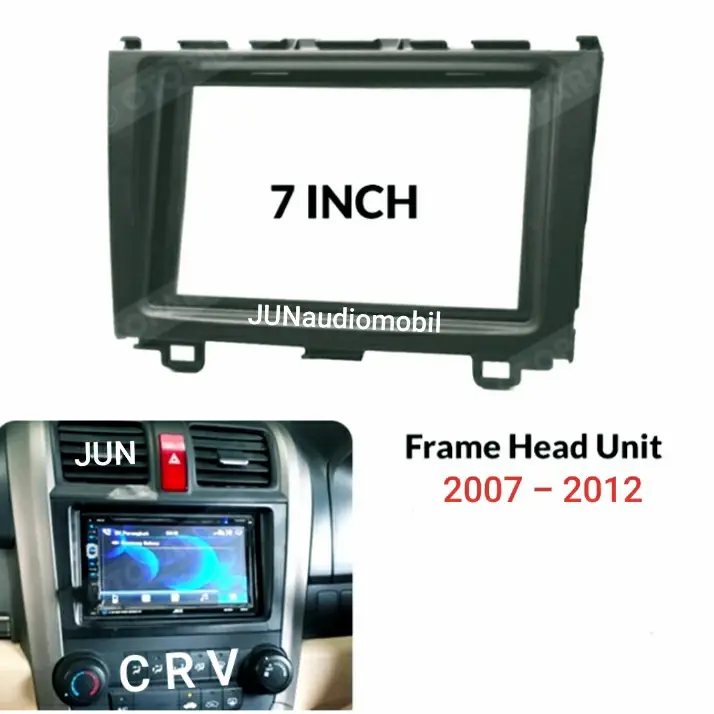 Frame Head Unit 7 Inch OEM Honda Crv 2008 Up