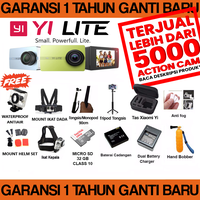 Gambar XIAOMI YI PAKET HEMAT !! GARANSI 1 BULAN & FREE AKSESORIS dari Keymission360 Kota Depok 2 Tokopedia