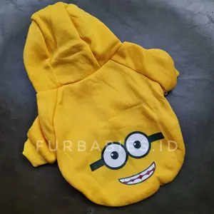 Baju Kostum Minion Anjing Kucing Cat Dog Pet Animal Hewan XS S M L XL