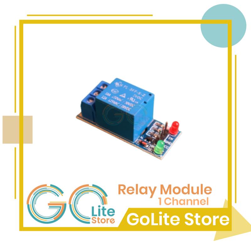 Relay Module 1 Channel For Arduino & Raspberry 5VDC Modul Relay 5V ...