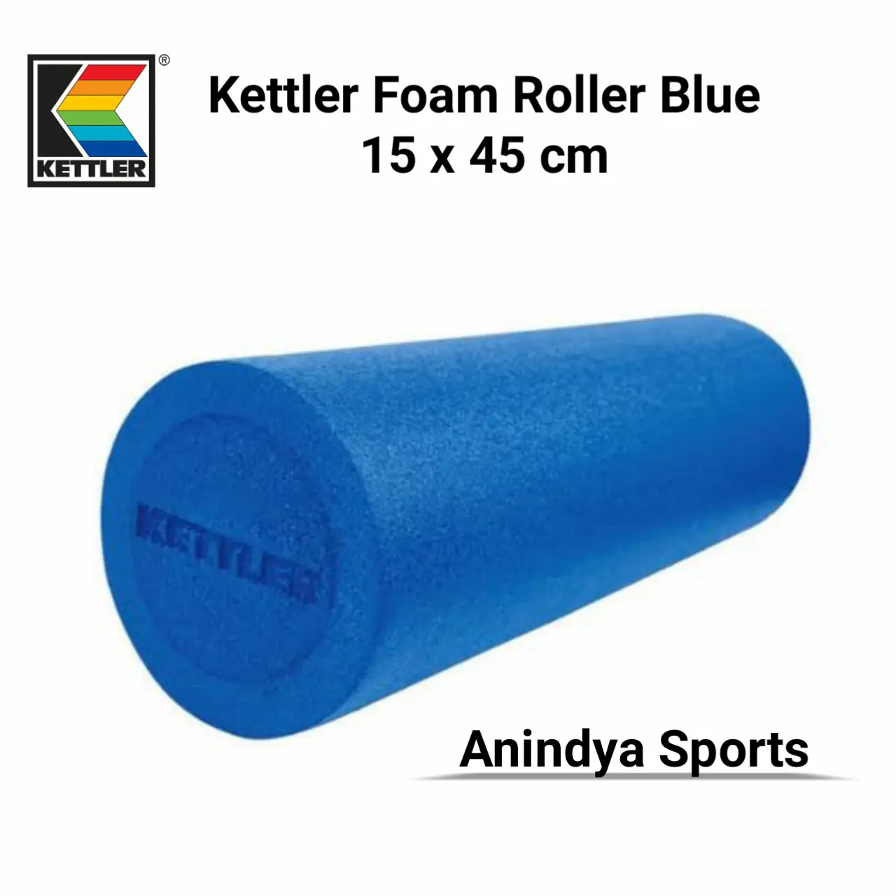 Kettler Foam Roller Blue Foam Trigger Point'
