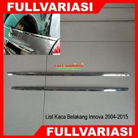Gambar List Lis Chrome Kaca Belakang Innova 2004-2015 Lis Chrome dari Full Variasi Jakarta Kota Administrasi Jakarta Timur 1 Tokopedia