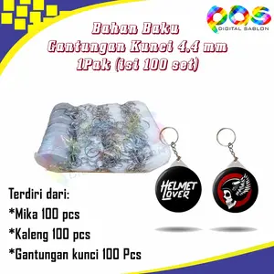 Bahan Baku Pin Gantungan Kunci 44 MM