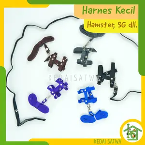 Harness H Tali Tuntun Sugar Glider Hamster Marmut Salva Tupai - Kedai