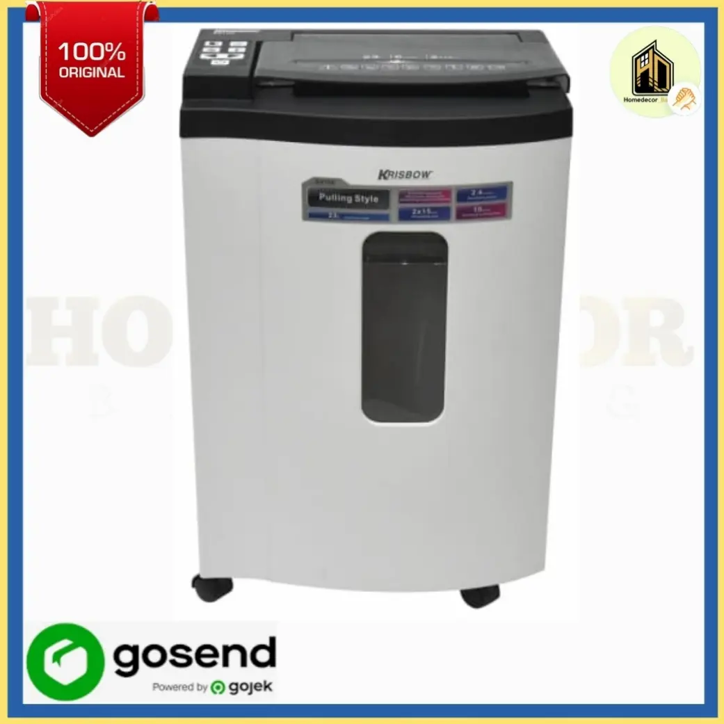 Krisbow Alat Penghancur Kertas Micro Cut S8106 / PAPER SHREDDER AUTO