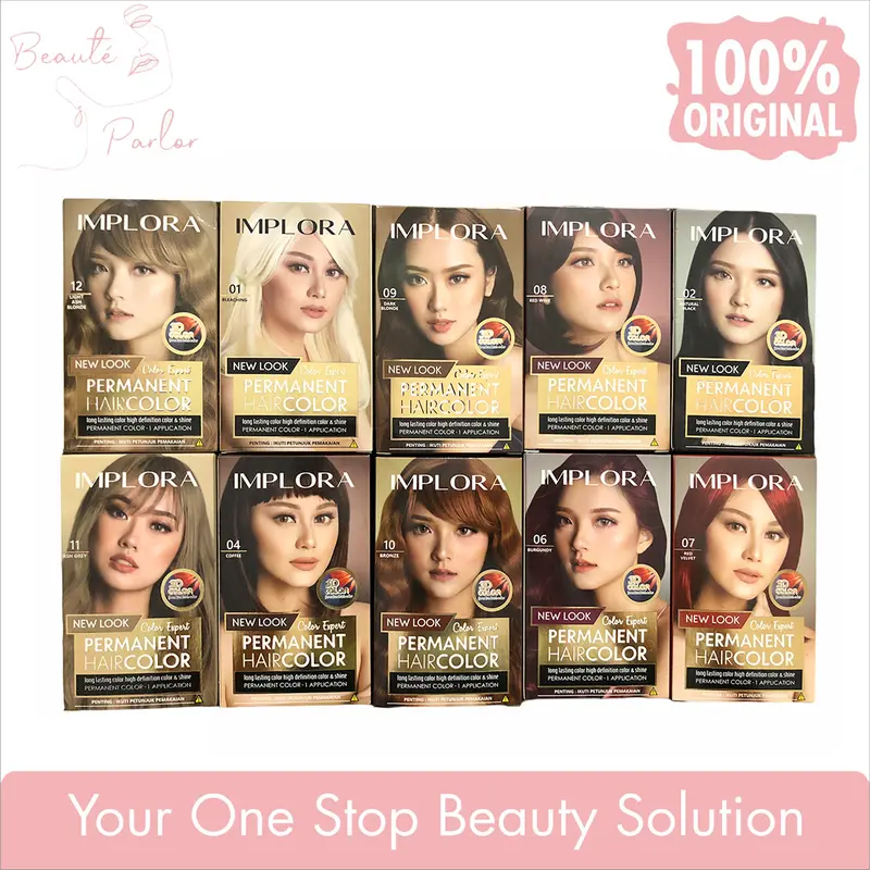 Implora Permanent Hair Color / Implora Hair Color Expert / Cat Rambut 0