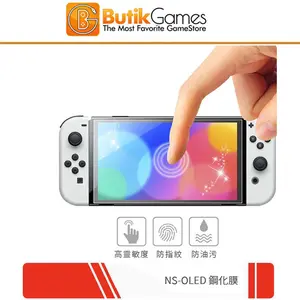 Anti Gores Tempered Glass Kaca Nintendo Switch OLED Temper