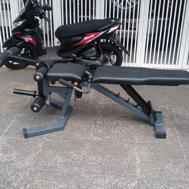 Leg extension leg Curl adjustable bench bangku fitness 0