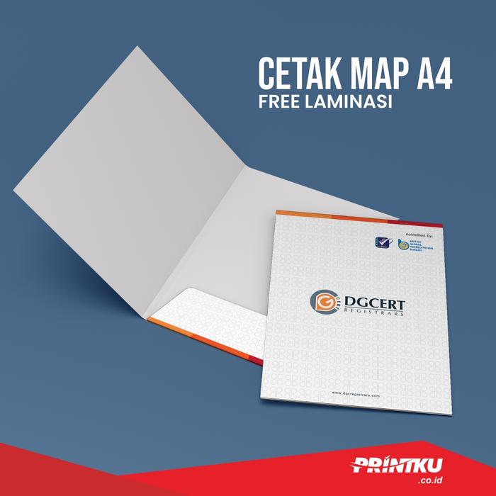 Printku Jual Map A4 / Map Custom Murah / Cetak Map Custom / Folder Map Custom ...