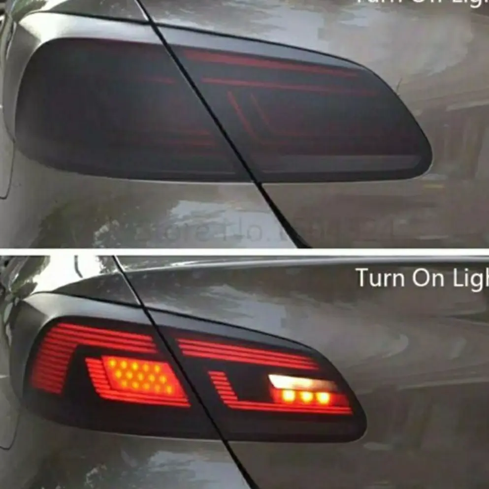 Sticker Stiker Lampu Hitam Smoke Hybrid Transparan Doff Matte