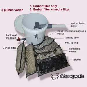 Filter ember tong filter kolam ikan hias