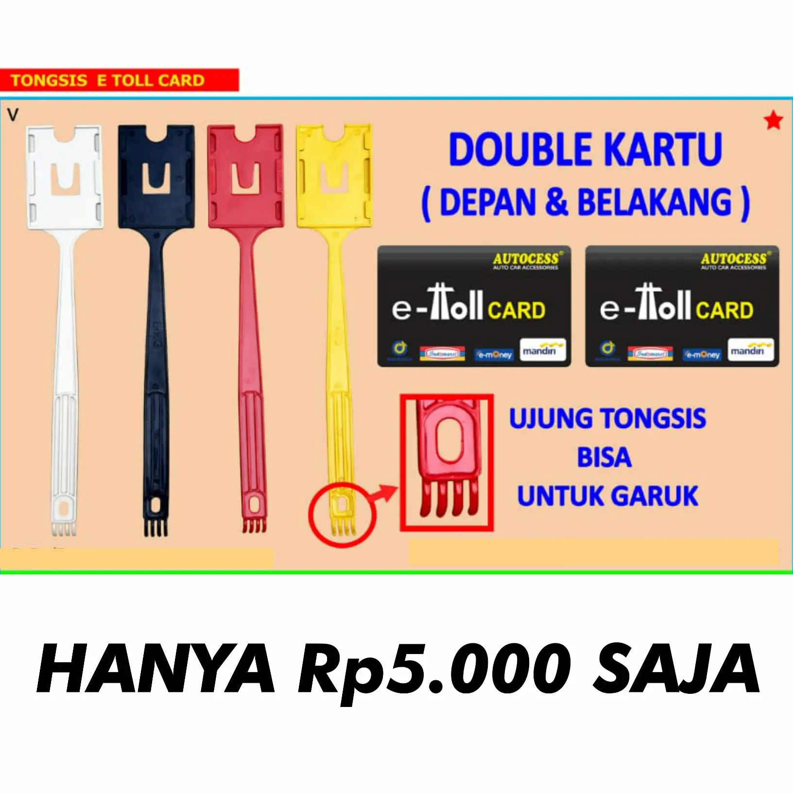 Tongkat E toll Tongtol gto Card Murah Panjang