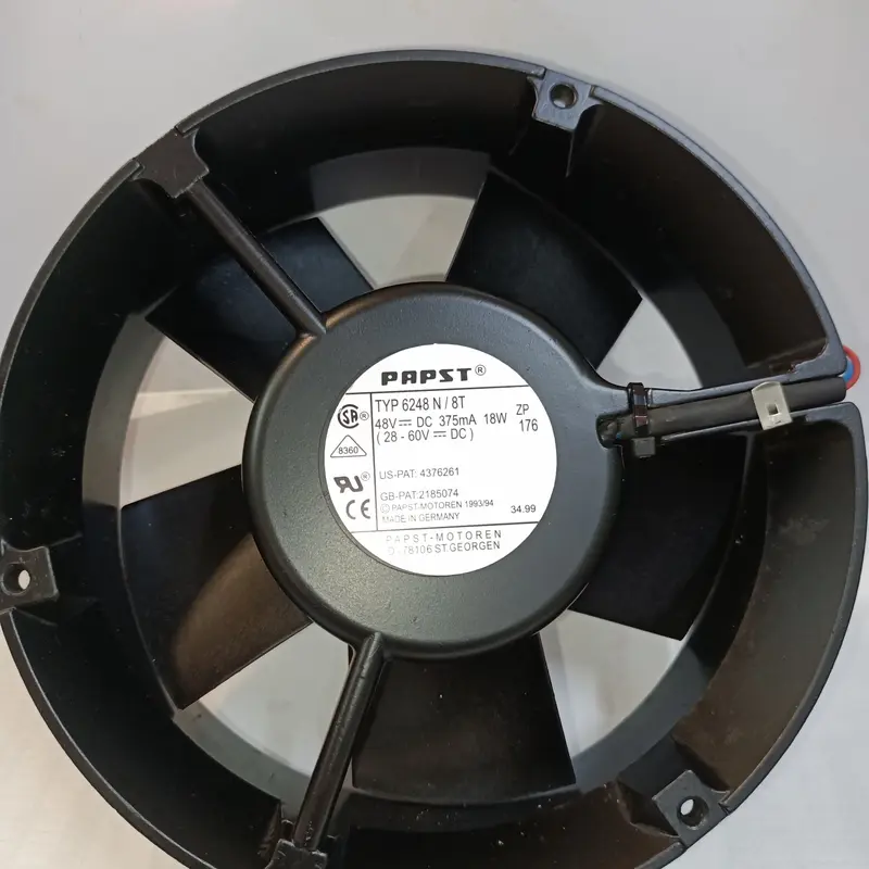FAN 6 Inch DC FAN 48VDC 172x172x50 mm 18W PAPST 0