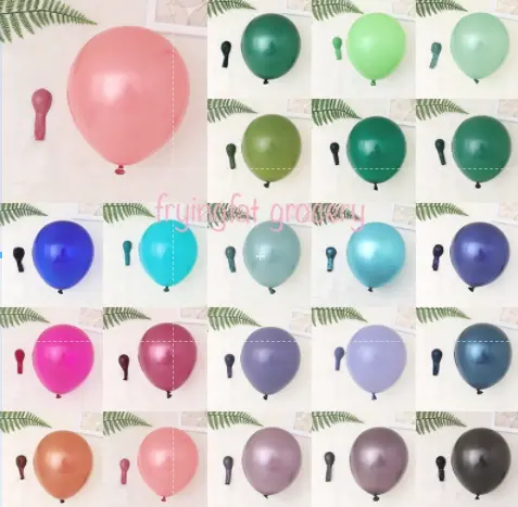 Balon Doff 10inch doff warna unik part 2 0