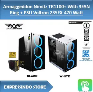 Armaggeddon Nimitz TR1100+ With 3FAN Ring + PSU Voltron 235FX-470 Wat
