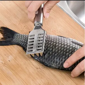 Alat Pembersih Sisik Ikan Stainless Steel