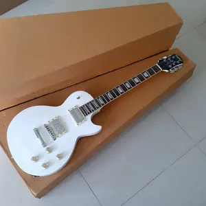 Gitar Epiphone model les paul white new