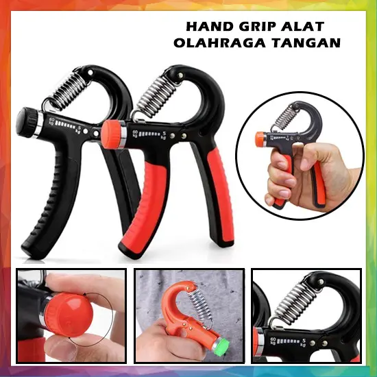 Hand Grip 5-60 Kg Adjustable Wrist Forearm Strength Exerciser Training