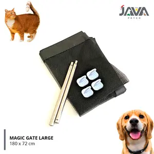 Magic Gate Pagar Penghalang Binatang Anjing Kucing