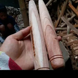 gagang kayu untuk wajan nasi goreng kecil