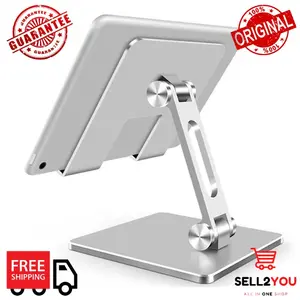 Dudukan Penahan HP Handphone Iphone Tablet Ipad Stand Holder 4-10 Inch