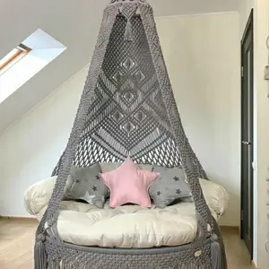 ayunan macrame komplit kasur+bantal 2 pcs