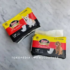Male pet dog diaper pampers popok anjing kucing jantan puppy small medium large