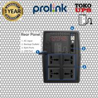 Gambar UPS PROLINK 1200VA PRO1201SFCU 1200VA 840W Gar,1Tahun dari TokoUPS Kota Administrasi Jakarta Pusat 4 Tokopedia