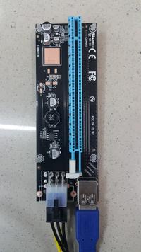 Gambar PCI-E / PCIE / PCI Express Riser Card USB 3.0 1x to 16x 6 capasitor dari distributorkomputer Kota Administrasi Jakarta Pusat 3 Tokopedia