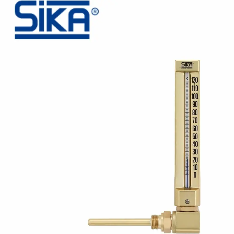 Thermometer SIKA175B kuning siku 120c 63mm 0