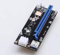 Gambar PCI-E / PCIE / PCI Express Riser Card USB 3.0 1x to 16x 6 capasitor dari distributorkomputer Kota Administrasi Jakarta Pusat 1 Tokopedia