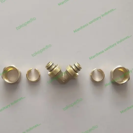 Sambungan pipa air panas Knee Sambung 1/2" 1