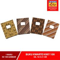 Gambar KIKY Buku Hardcover Kwarto Glossy (Uk. 16 x 21 cm) Isi 100 Lembar dari Kiky Stationery Kota Surakarta 4 Tokopedia