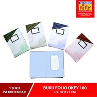 Gambar OKEY Buku Hard Cover Folio Glossy (Uk. 32 x 21 cm) Isi 100 Lembar dari Kiky Stationery Kota Administrasi Jakarta Barat 4 Tokopedia