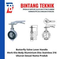 Gambar Butterfly Valve Kitz 6" inch Aluminimum Lever Handle dari Bintang Teknik Toko Kota Administrasi Jakarta Barat 3 Tokopedia