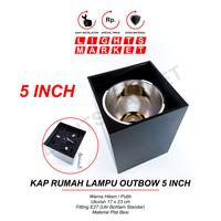 Gambar Kap Rumah Lampu Downlight Outbow Kotak 5 Inch dari LIGHTS MARKET Kota Bandung 1 Tokopedia