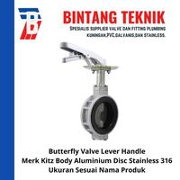 Gambar Butterfly Valve Kitz 6" inch Aluminimum Lever Handle dari Bintang Teknik Toko Kota Administrasi Jakarta Barat 2 Tokopedia
