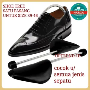 SEPASANG SHOE TREE AKSESORIS SEPATU PENYANGGA SEPATU PRIA