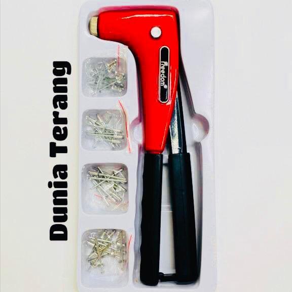 FREEDOM Tang Rivet Otomatis Set - Tembakan Paku - Hand Riveter Ripet ...