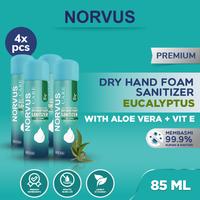 Gambar Dry Hand Foam Sanitizer 4x 85 ml - Norvus dari Norvus Indonesia Kota Administrasi Jakarta Barat 1 Tokopedia