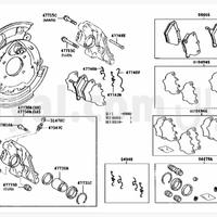 Gambar PO SHIM KIT ANTI SQUEL REAR BELAKANG TOYOTA VIOS 2003 PO 14 HARI dari toyota duta cendana Kab. Cianjur 1 Tokopedia
