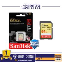 Gambar Sandisk Extreme SDXC UHS-I U3 V30 64GB 150MB/s dari Sentra Digital Kota Surabaya 1 Tokopedia