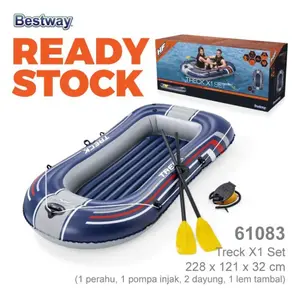 BESTWAY PERAHU Hydro-Force Treck X1 Set LITTLE PUMPKINS TOYS