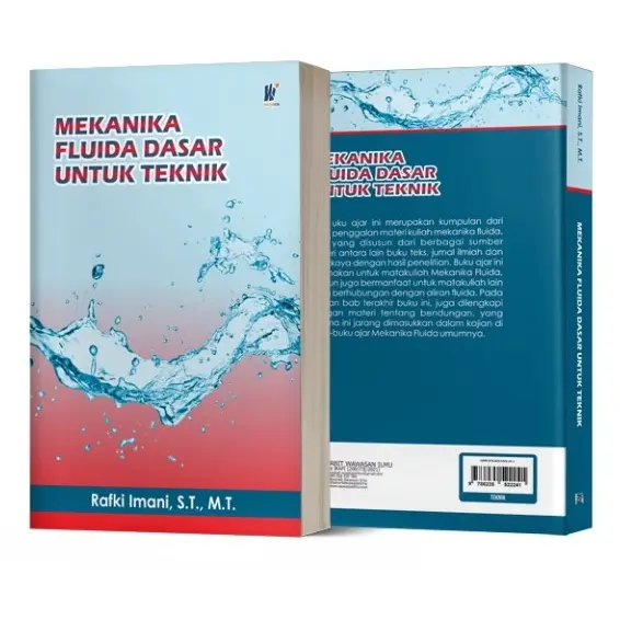 Buku Mekanika Fluida Dasar, Penulis Rafki Imani, S.T., M.T