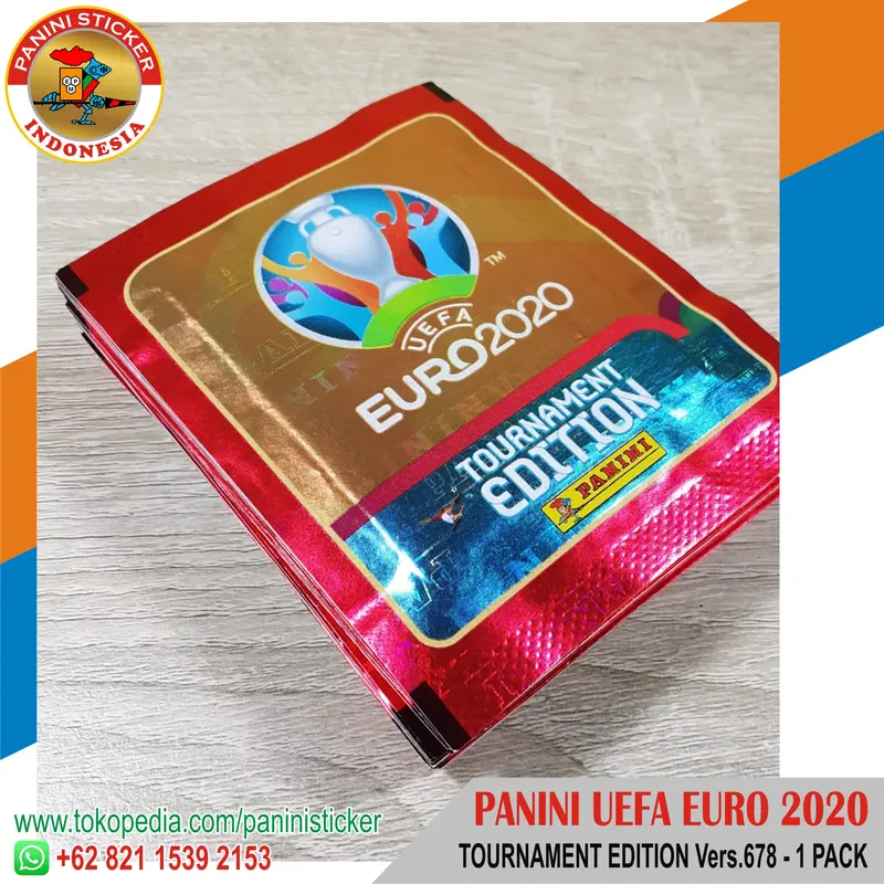 PANINI Sticker UEFA EURO 2020 Tournament Ed. Vers. 678 LIDE -1 Pack 0