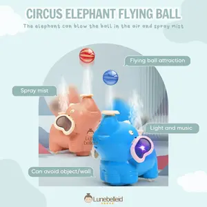 Circus Elephant Flying Ball / Mainan Gajah