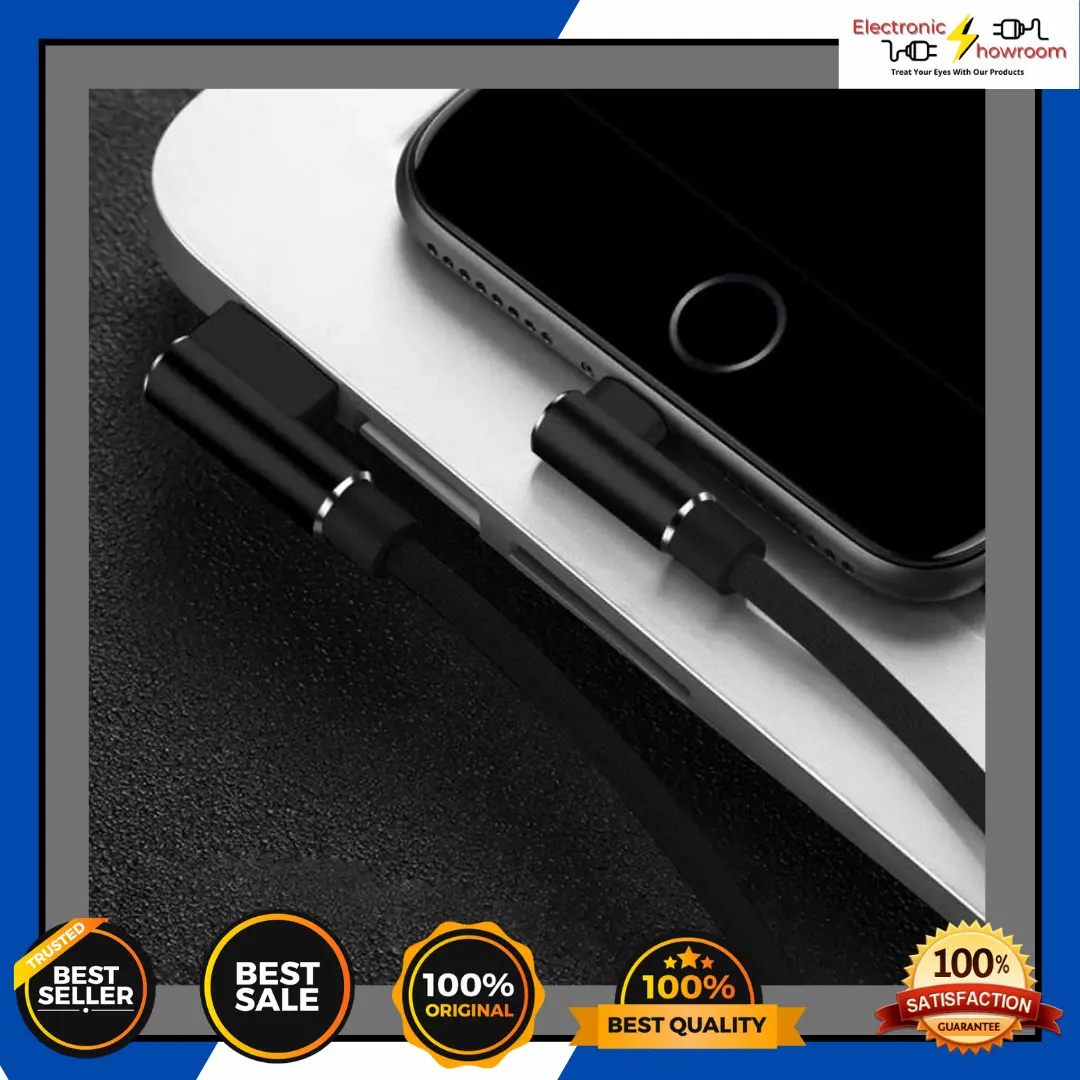 Nohon Kabel Charger Lightning L Shape 2.4A