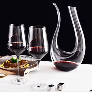 Wine Decanter Swan 1500ml / Wine Glass Set / Gelas Teko Wine Mewah
