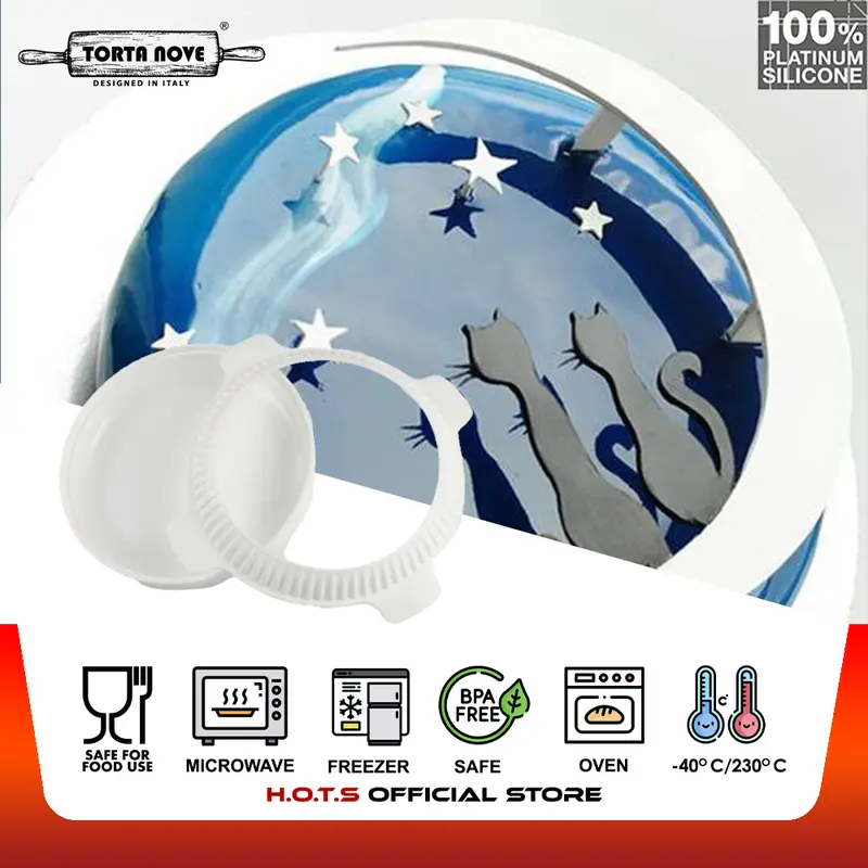 Cetakan kue silicone TORTA ITALIA ECLIPSE entremet mousse cake mold 0