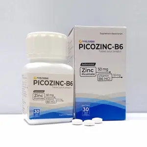 Picozinc B6 - Puspa Picozinc - Zinc Picolinate 50 mg + B6 10 mg